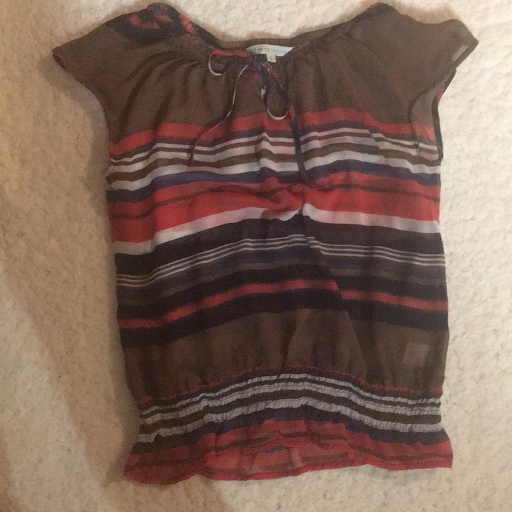Sheer Cleo  blouse